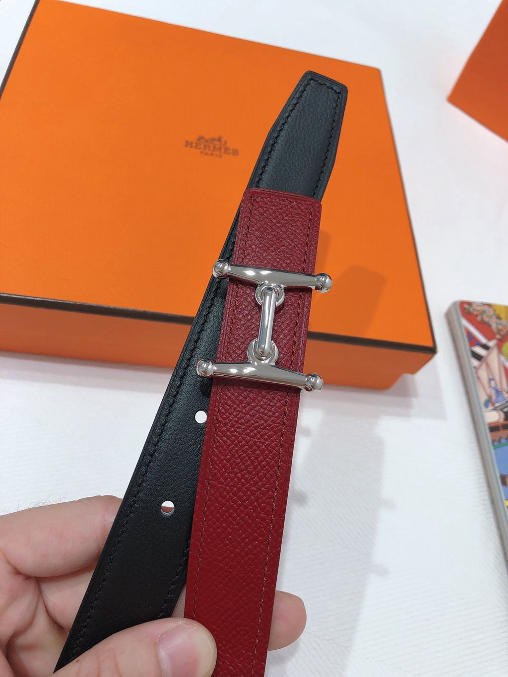 H**mes belts 24mm